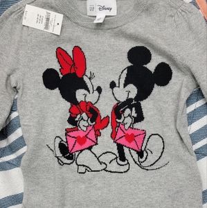 Minnie and Mickey Mouse sweater